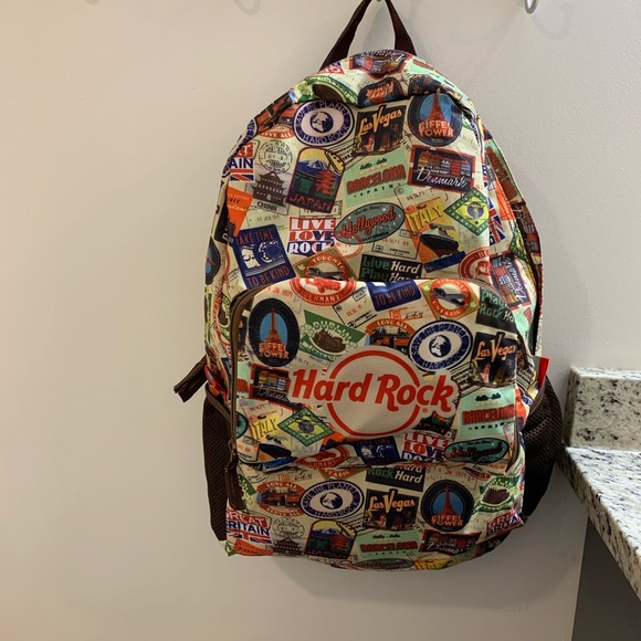 Hard Rock Cafe Handbags - NWOT Hard Rock Passport Backpack